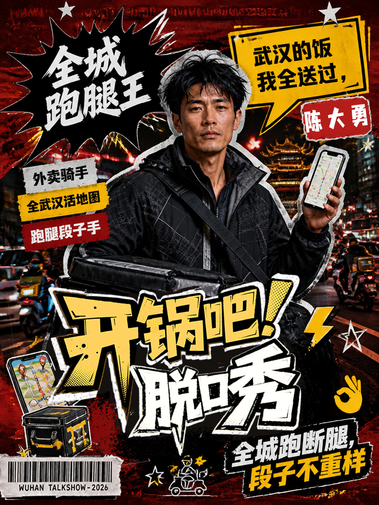 陈大勇，外卖骑手