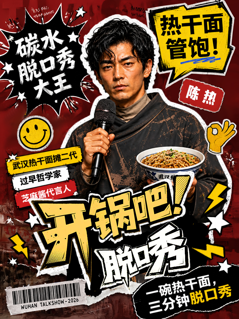 陈热，热干面摊二代