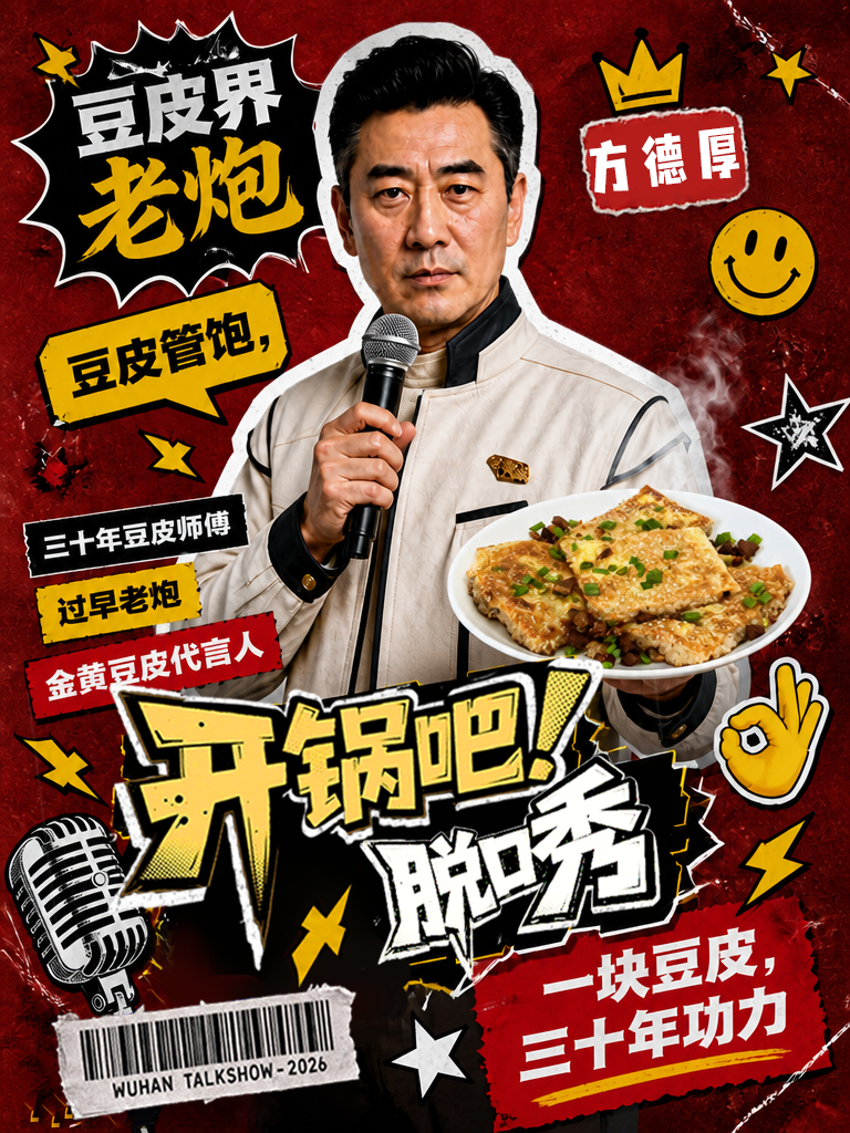 方德厚，三十年豆皮师傅