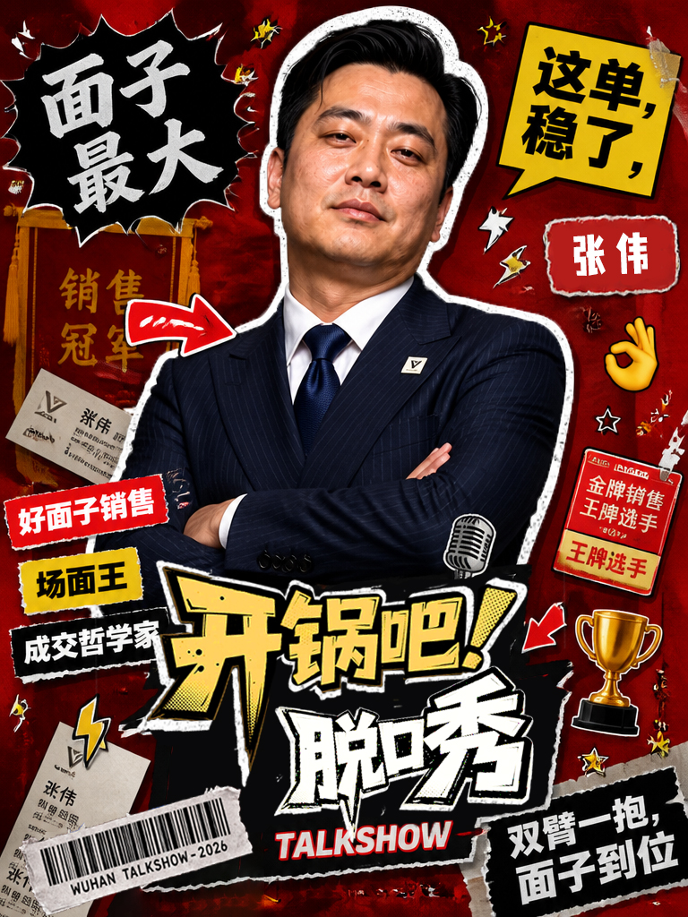 张伟，好面子销售